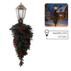 Weihnachtliche Wandleuchte 90 cm LED 50L *9124