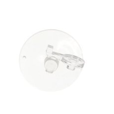 Chomik - Set aus 5 transparenten Lichtern mit Weihnachtsmotiv und Fernbedienung, 10,5 cm - LED9469