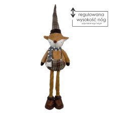 Chomik - Festliche Deko-Figur „Fuchs“ mit verstellbaren Beinen 65–100 cm *9599
