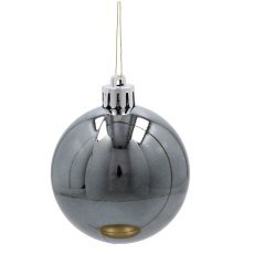 Chomik - Set mit 66 Weihnachtsornamenten, 6 cm, in Champagner-, Grau- und Weißtönen *0035