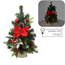 Weihnachtsbaum mit 15 LEDs, 50 cm – GOS0721