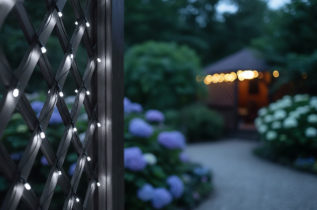 Chomik - Vorhang-Netz mit LED 320 L – Kaltweiß 3 x 2 m für Innen- und Außenbereich – LED1711