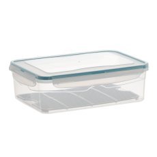 Rechteckiger Aufbewahrungsbehälter Saver Box 2,6 l mit Abtropfeinsatz *4054