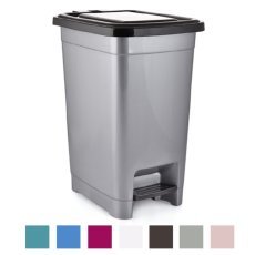 Slim-Abfalleimer 25 l mit Pedal *0963