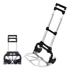 Klappbarer Transportwagen aus Aluminium 39,5 x 42 x 100 cm Tragkraft: 70 kg *5102