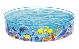 Chomik - Kinderpool mit fester Wand Bestway Odyssey, 183x38 cm - BES55030