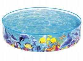 Chomik - Kinderpool mit fester Wand Bestway Odyssey, 183x38 cm - BES55030
