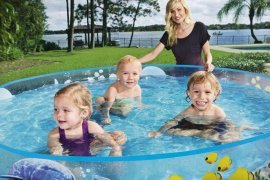 Chomik - Kinderpool mit fester Wand Bestway Odyssey, 183x38 cm - BES55030