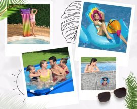 Chomik - Poolabdeckung mit Metallrahmen 4,27 m *1691 *4742