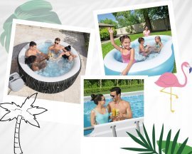Chomik - Poolabdeckung mit Metallrahmen 4,27 m *1691 *4742