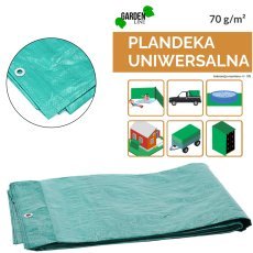 PLANENDECKE 2 x 3 M (+/- 5%) 70GSM 3%UV GRÜN *4126