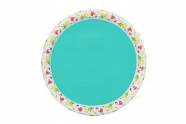 Chomik - Aufblasbares Kinderplanschbecken mit Ball und Ring Bestway 122x20 cm - BES51124