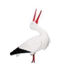 Kleiner Storch aus Kunststoff auf Draht – PTAPL6022