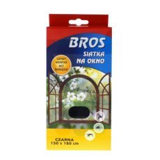 Insektenschutzgitter für Fenster 150x180 – schwarz – ROS6069