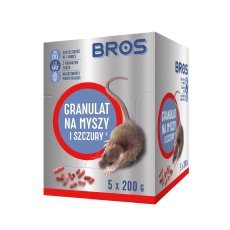 Granulat gegen Mäuse und Schadinsekten 1 kg – 5 x 200 g – ROS6391