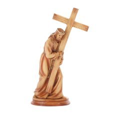 Figur Jesus mit Kreuz - REL6194