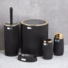 Badezimmer-Set rund, 5-teilig – OKY4782