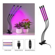 3-armige LED-Wachstumsleuchte für Topfpflanzen – EDA3814