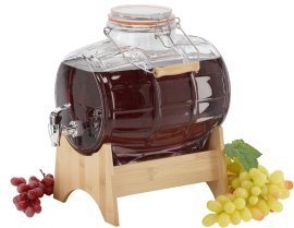 Getränkespender aus Glas 8 L - ZIX1722