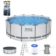 Pool mit Metallrahmen 3,66×1,22 m - BES56420