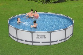 Chomik - Pool mit Metallrahmen 427x84 cm - BES56595
