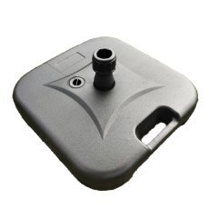 Basis für Sonnenschirm, befüllbar mit Wasser, 19 L – Schwarz – GAO6785