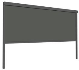 ZIP-Rollo für Aluminium-Pergola 3 m - VIN0630