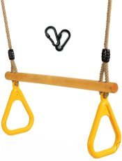 Kinderschaukel aus Holz in Trapezform – HAM9378