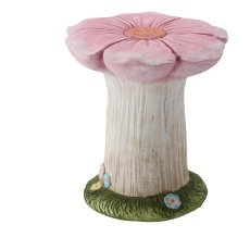 Gartenfigur – rosa Blumenständer für Blumentöpfe - GOT7232