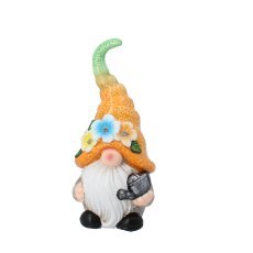 Gartenfigur – Zwerg Junge/Mädchen mit LED, 2er-Set – GOT7737