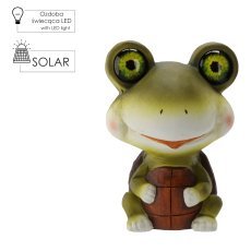 Gartenfigur – Schildkröte mit LED – TOG0210