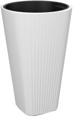 Mittlerer Topf Muza 39 cm – Weiß - LAM58877