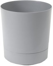 Topf mit Untersetzer Aura 38 cm – grau – LAM71290