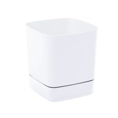 Topf mit Untersetzer Clima 30 cm – weiß – LAM51434