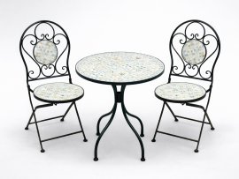 Gartenmöbel-Set mit Mosaik Louloudia – GOM4140
