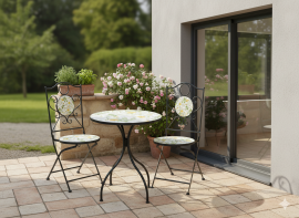Gartenmöbel-Set mit Mosaik Antos – GOM4157