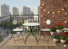 Mosaik-Gartenmöbelset Lemonia - GOM4171