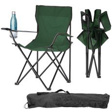 Klappbarer Campingstuhl – grün – LEZ7167