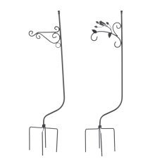 Metall-Pflanzenständer 122 cm, Packung mit 8 Stück – PERG-N5523