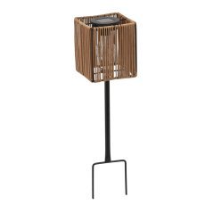 Solarleuchte aus Rattan – LAP0183