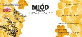 Set mit 100 Etiketten für Honigtauhonig – Nadelbaum-Honigtau 116 x 50 mm *8306