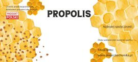 Set mit 100 PROPOLIS-Etiketten 116 x 50 mm *8337