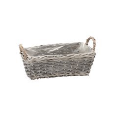 Rechteckiger Flechtkorb 32 × 16 × 12 cm *9230