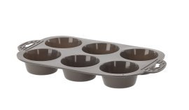 Silikon-Backform für Muffins, 6 Stück - OKY0573