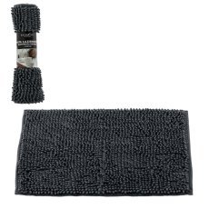 Badematte aus Chenille, 40 x 60 cm – grau – COZ6348