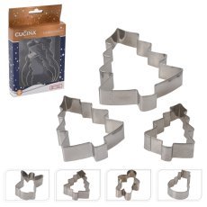 3-teiliges Keksausstecher-Set – AMS8666