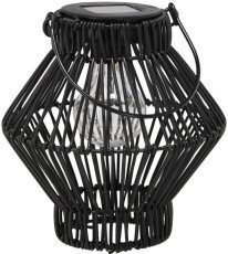 Solar-Metallleuchte 19 cm LED – schwarz – LAP5955