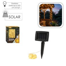 Solar-LED-Lichterkette, 100 Lämpchen – warmweiß – SOL6031