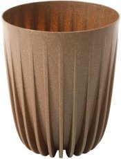 Blumentopf Mira Eco Wood 25 cm – Naturholz - LAM9391