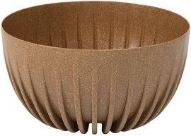 Blumentopf Mira Eco Wood 30 cm – Naturholz - LAM9438